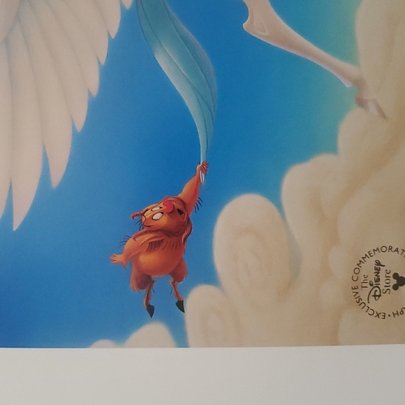 Hercules - Disney Store Exclusive Lithograph with Folder Mat 11" x 14" - Picture 6 of 8